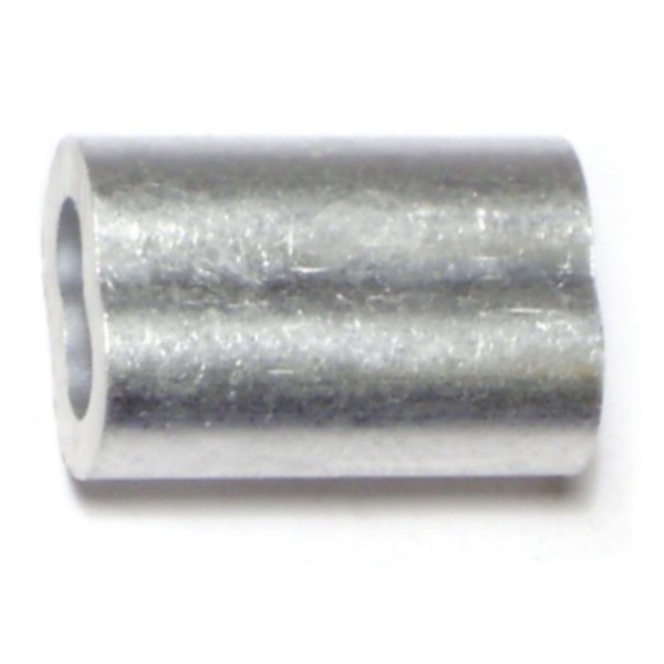 Midwest Fastener 3/16" Aluminum Cable Ferrules 10PK 64265